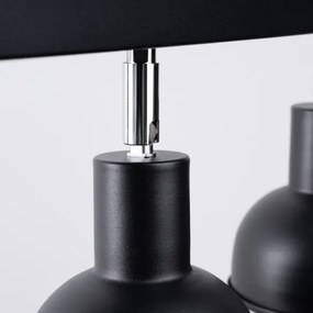 Sollux SL.1318 - Faretto ELBA 3xE27/15W/230V nero