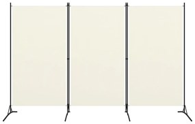 Divisorio A 3 Pannelli Bianco 260x180 Cm İn Tessuto /