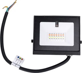 Aigostar - Proiettore LED RGB dimmerabile LED/20W/230V IP65 + Telecomando