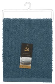 Asciugamano Ospite Per Bagno 40x60 Cm Feridras "Gold" Blu Pastello