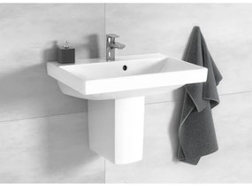 Villeroy & Boch 4A005501 - Lavabo sospeso AVENTO 55x37 cm ceramica/bianco