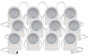 LED RGBIC+CCT Catena decorativa GoSmart 12xLED/7W/230V 255 cm Wi-Fi Tuya