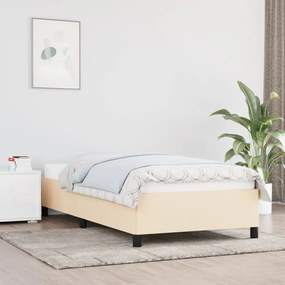 Giroletto Senza Materasso Crema 100x200 Cm İn Tessuto /