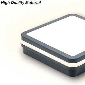 Brilagi - Lampada LED da esterno con sensore BENE LED/18W/230V 22x22 cm IP54