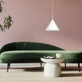 Lampadario a sospensione con cavo CAPITAL 1xGX53/15W/230V Ø 32 cm bianco