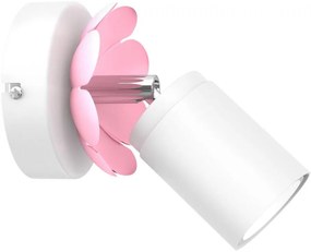 Faretto da parete FLOWER 1xGU10/8W/230V bianco
