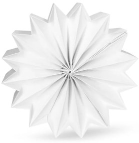 Brilagi - Decorazione natalizia a LED, fiocco di neve 30 cm, alimentazione 2x AA