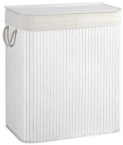 Cesto per la biancheria GUS bianco