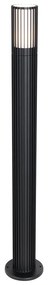 Palo da esterno intelligente nero 80 cm IP44 incl. Zigbee GU10 - Boris