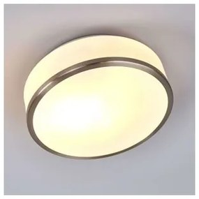 Searchlight 7039-28SS - Plafoniera da bagno DISC 1xE27/60W/230V IP44