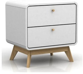 Comodino bianco Caitlin - Støraa