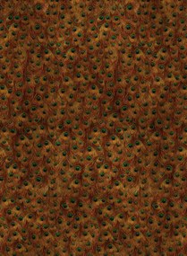Coordonne Wandbild Peaflow - Gold