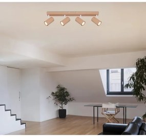 Globo 57911-4P - Faretto ROBBY 4xGU10/35W/230V arancione