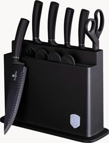 Set di coltelli in acciaio inox con supporto e tagliere Berlinger Haus, set da 11