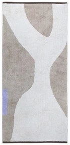 Passatoia in cotone lavabile bianco e beige 70x150 cm Figura - Mette Ditmer Denmark