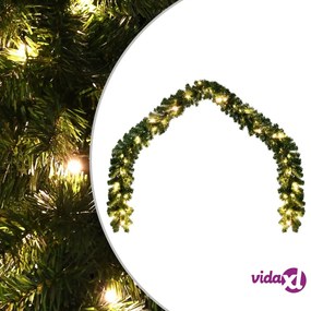 vidaXL Ghirlanda Natalizia con Luci a LED 5 m