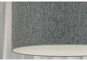 Duolla - Lampadario a sospensione con filo ROLLER ECO RECYCLING 1xE27/15W/230V diametro 45 cm verde