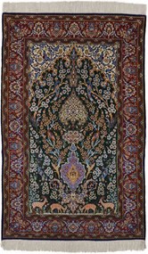 Isfahan Tappeto persiano 170x110 Blu (Iran) Annodato A Mano