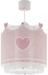 Dalber 61102 -Lampadario per bambini LITTLE QUEEN 1xE27/60W/230V