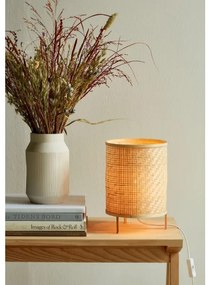 Nordlux - Lampada da tavolo TRINIDAD 1xE27/15W/230V bambù