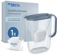 Set caraffa filtrante Brita Style Essential blu con filtro