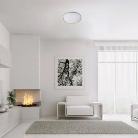 Rabalux 71131 - Lampada LED da soffitto ENGON 45W 230V 4000K argento 48 cm