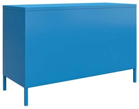 Armadietto in metallo blu , 100 x 64 cm Cache - Novogratz