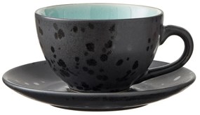 Tazzine in set nere/blu scuro in ceramica 4 pz 240 ml Gastro Black/Mix – Bitz