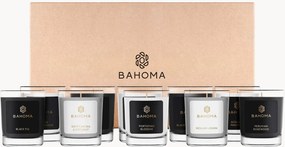 Mini candele profumate in scatola regalo Tranquility, set da 10