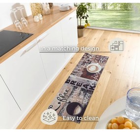 Tappeto marrone 50x150 cm Enjoy Coffee Break - Hanse Home