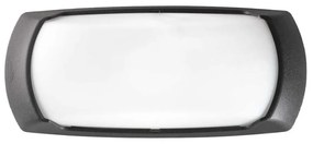 Ideal Lux - Applique da esterno 1xE27/23W/230V nero IP66