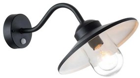 Elstead KLAMPENBORG-PIR-BK-Lampada da esterno con sensore KLAMPENBORG 1xE27/60W/230V IP44