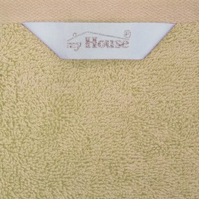 Asciugamano in cotone beige 100x50 cm Darwin - My House