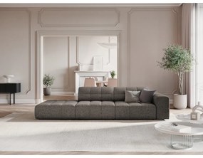Divano marrone chiaro 262 cm Chicago - Cosmopolitan Design