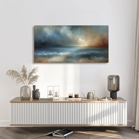 Quadro su tela – Mare calmo in astrazione