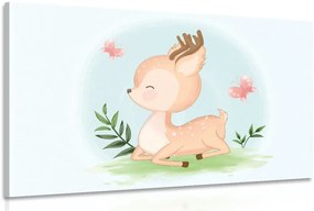 Stampa su tela – Cerbiatto adorabile