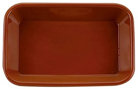 Teglia da Cucina Raimundo Argilla cotta Ceramica Marrone (35 x 25 x 6 cm) (4 Unità)
