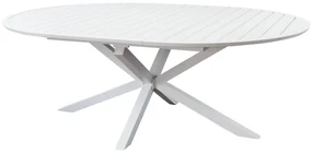 ARTORIUS - tavolo rotondo da giardino in alluminio allungabile 150/200 x 150