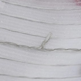 Aigostar - Decorazione natalizia LED per esterni 50xLED/3xAA 0,7m IP44 pupazzo di neve