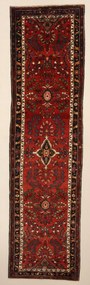 Hamedan Tappeto persiano 110x420 (Iran) Annodato A Mano