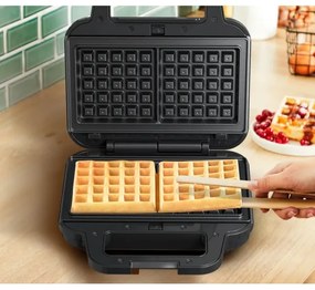 Tefal - Macchina per i panini ULTRA COMPACT 3in1 700W/230V nero/cromo