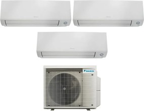 Daikin - Condizionatore Trial Split Perfera All Season 7+7+18 con 3MXM52A R-32 Wi-Fi Integrato - Garanzia Italiana