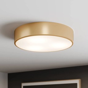 TEMAR LIGHTING Plafoniera Cleo, Ø 40 cm, IP20, colore oro, metallo, E27