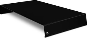 Copri Fornelli da Cucina 56,5x30x7,5 cm in Ferro Lisa Luxury Plan Plus Nero...