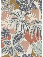 Osborne & Little Tapete Frondoso - Blush/ Pink