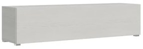 Base TV con piedini e foro passacavi Isoka 173 cm Bianco Frassino