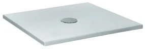 Piatto doccia in ceramica Extra slim bianco L 70 x L 90 x H 3 cm opaco