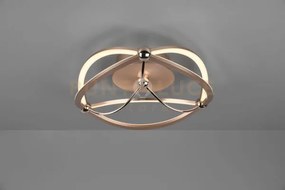 Charivari plafoniera led 20w · 1x 2500lm, 3000k ottone satinato ell...
