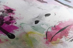 Quadro su tela – Donna alla moda