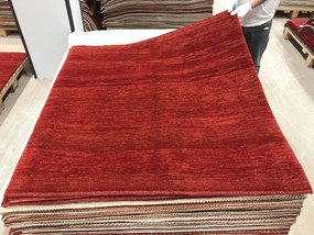 Gashguli Tappeto persiano 140x140 Rosso (Iran) Annodato A Mano